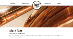 Desktop Screenshot of dreher.at